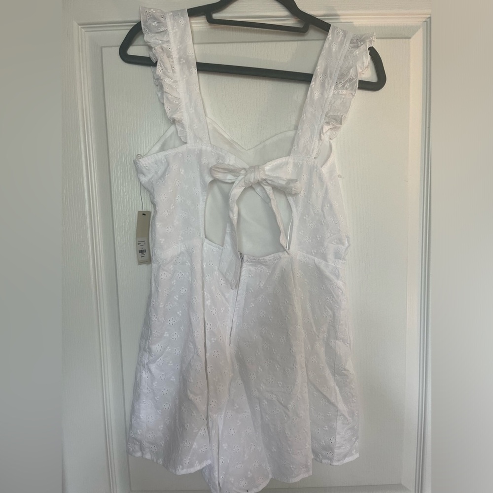 White romper